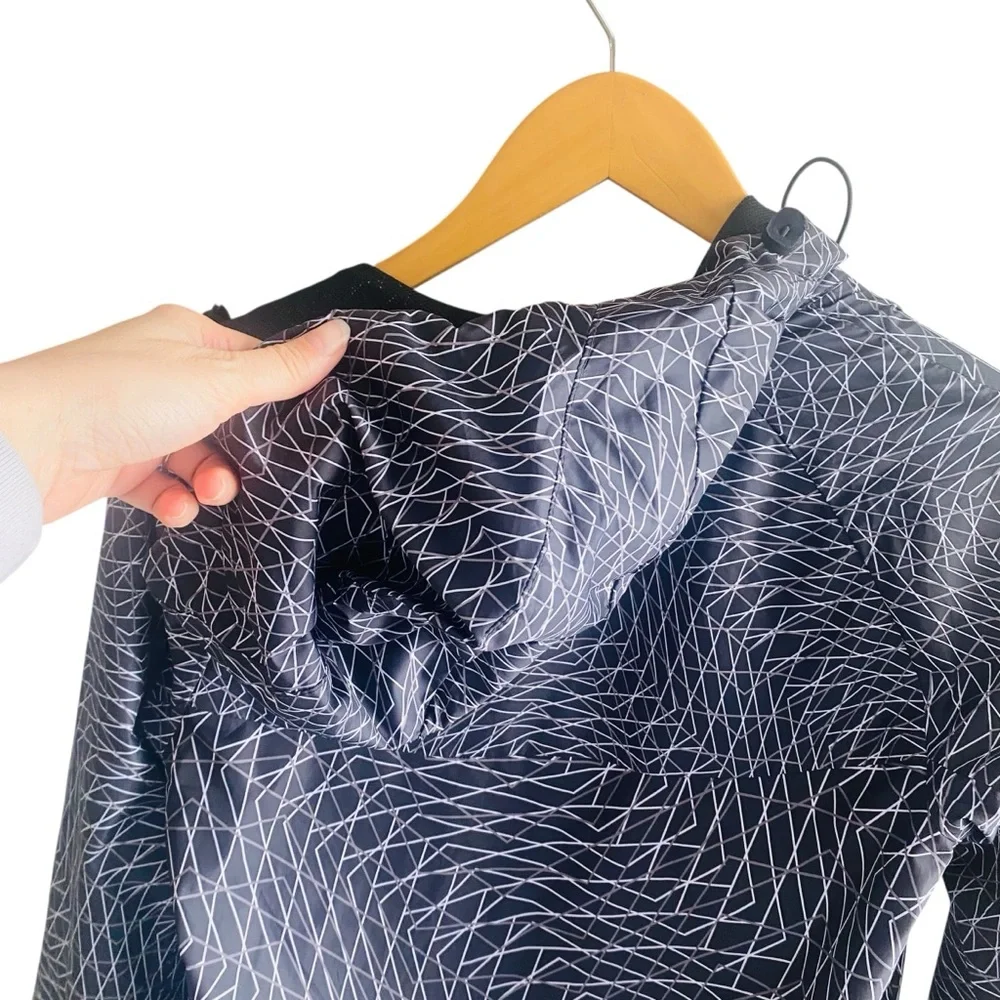 Nike RU Grid Print WindRunner Women's Jacket EUC Size XS - Picture 6 of 13